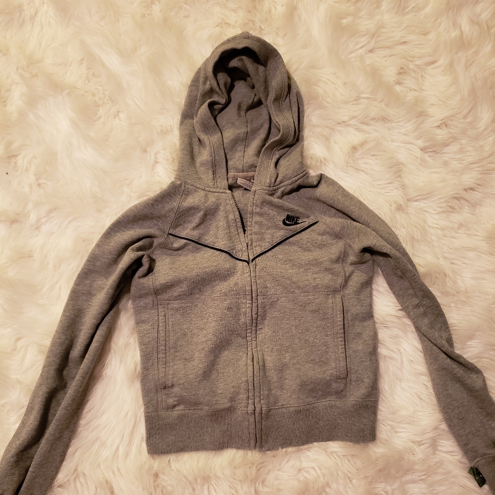 Nike Grey Sweat jacket size S